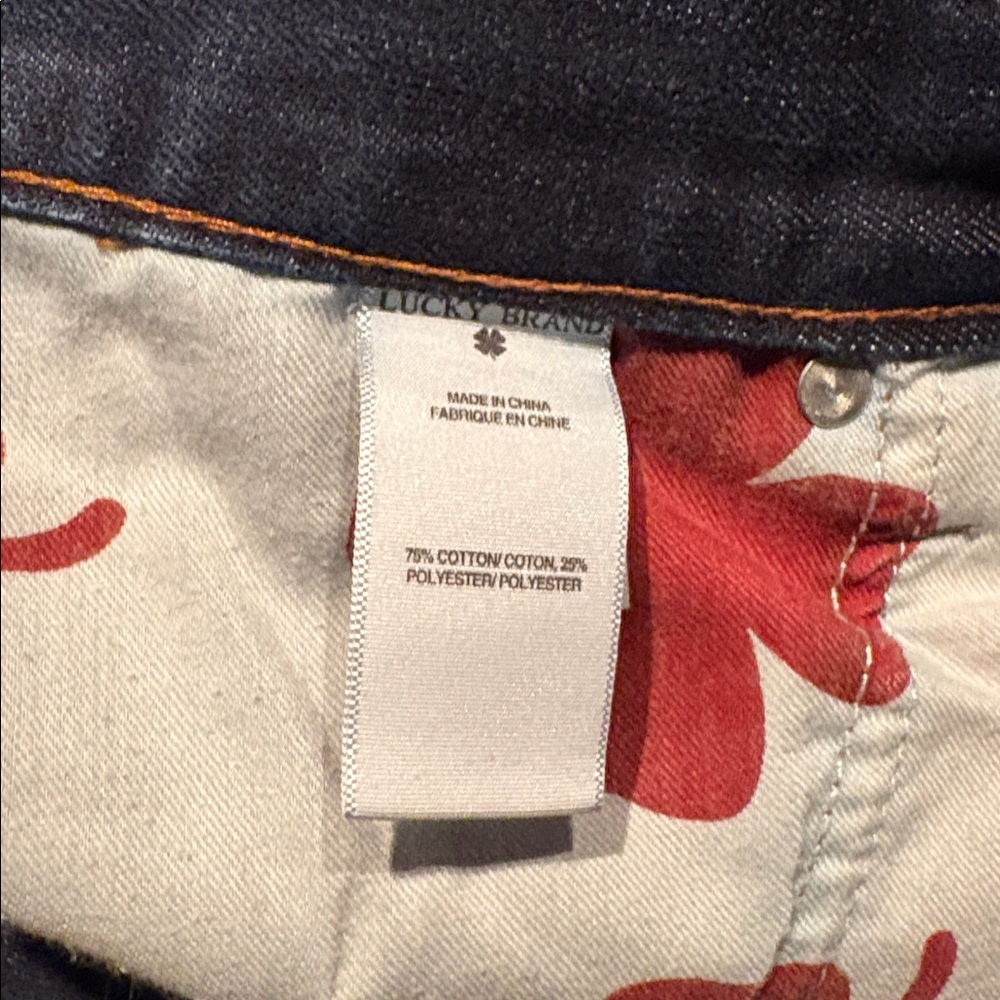 LUCKY BRAND Men’s 221 Original Straight Jeans in Dark Blue Size 33 x 34 - Picture 10 of 10
